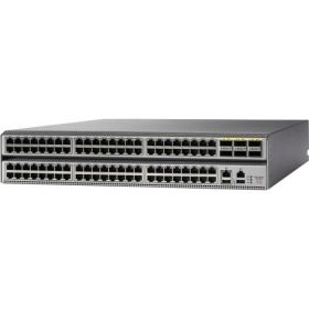 N9K-C93120TX-B18Q Cisco Nexus 93120TX 96-Ports 10 Gigabit Ethernet Network 10GBase-T RJ-45 Desktop and Rack-mountable 2U Layer3 Switch with 6x QSFP+ Slots (Refurbished)