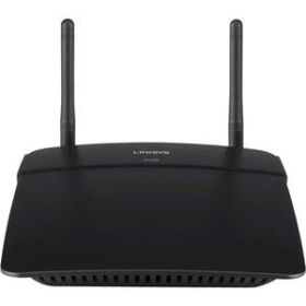 E1700-FFP Linksys N300+ IEEE 802.11n 2.40 GHz Ethernet Wireless Router with Flexible Antennas (Refurbished)