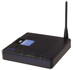 WRH54G LinkSys All-in-one Wireless-G Home Router w/4-port Switch (Refurbished)