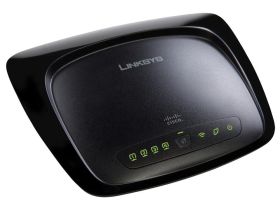 WRT610NR Linksys Simultaneous 270Mbps 4-Ports 10/100/1000Base-TX LAN 1 x 10/100/1000Base-TX WAN IEEE 802.11n Dual-N Band Rack-Mountable Wireless Router (Refurbished)
