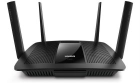 EA8500 Linksys Wireless AC2600 Dual-Band Smart Wi-Fi Router with 4x Lan Ports, 1x WAN and 1x USB Port (Refurbished)