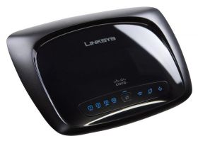 WRT160NRM Linksys Ultra RangePlus Wireless-N 802.11b/g/n 4-Ports 300Mbps Broadband Router (Refurbished)