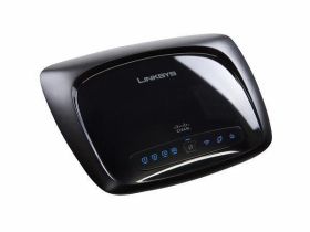 LS-WRT160N Linksys Ultra RangePlus Wireless-N 802.11b/g/n 4-Ports 300Mbps Broadband Router (Refurbished)