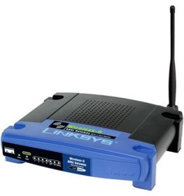 WAG54G Linksys Wireless-G ADSL Gateway 4-port Switch Router (Refurbished)