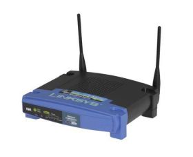 I7FHW2UA Linksys Wrt54g Wireless-G 802.11b/g 54Mbps Broadband Router with 4-Ports Switch (Refurbished)