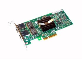 D50228-006 Intel PRO/1000 PT Dual-Ports RJ-45 1Gbps 10Base-T/100Base-TX/1000Base-T Gigabit Ethernet PCI Express x4 Server Network Adapter