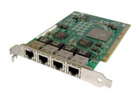 D30273-004 Intel PRO/1000 GT Quad-Ports RJ-45 1Gbps 10Base-T/100Base-TX/1000Base-T Gigabit Ethernet PCI-X Server Network Adapter
