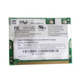 WM3B2100A4 Intel PRO/Wireless 2100A 2.4GHz 11Mbps IEEE 802.11b Mini PCI Type 3B Wireless Network Adapter