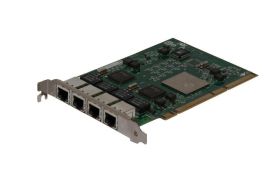 D34730-003 Intel Quad-Ports RJ-45 1Gbps 10Base-T/100Base-TX/1000Base-T Gigabit Ethernet PCI-X Server Network Adapter