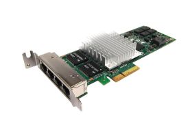 D57995-002 Intel PRO/1000 PT Quad-Ports RJ-45 1Gbps 10Base-T/100Base-TX/1000Base-T Gigabit Ethernet PCI Express x4 Low Profile Server Network Adapter