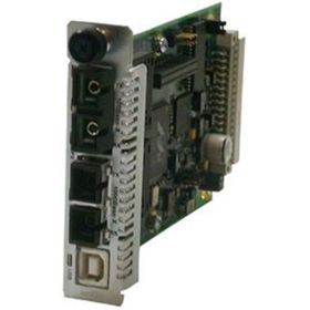 CFBRM1313-100 Transition 100Base-FX 1300 NM Multi-Mode (SC) 2 Kilometers/1.2 Miles to 1000Base-SX 850 NM Multi-Mode (SC) for OAM / IP-Based 10/100 Bridging Point System Slide-In-Module Media Converter