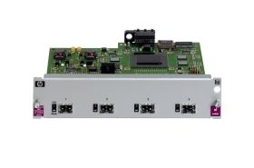 J4878B#ABA HP ProCurve Switch XL 4-Ports mini-GBIC GigaBit Ethernet Expansion Module (Refurbished)