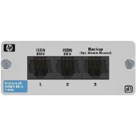 J9010A HP ProCurve Secure Router dl 2-port ISDN BRI U Module 2 x ISDN BRI (U) ISDN Module