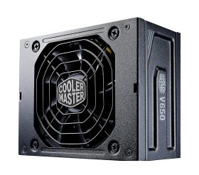 MPY-6501-SFHAGV-JP Cooler Master V 650-Watts 100-240V AC 8-4A 50-60Hz 80-Plus Gold Full Modular SFX Power Supply
