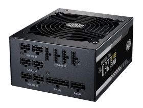 MPE-C501-AFCAG-WO Cooler Master MWE 1250-Watts 100-240V AC 15-7A 47-63Hz 80-Plus Gold Full Modular ATX Power Supply