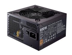 MPX-6001-ACAAB-JP Cooler Master MWE 600-Watts 100-240V AC 10-5A 50-60Hz 80-Plus Bronze ATX Power Supply