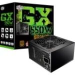 RS550-ACAAD3-US Cooler Master GX 550-Watts ATX12V/EPS12V 85% Efficiency Power Supply