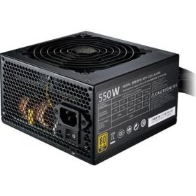 MPY-5501-ACAAG-US Cooler Master MWE Gold 550-Watts 120-230V AC ATX12V/EPS12V 90% Efficiency Power Supply