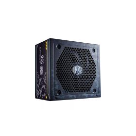 MPX-5501-AMAAB-KF Cooler Master MasterWatt 550-Watts 100-240V AC 8-4A 50-60Hz 80-Plus Bronze Semi Modular ATX Power Supply