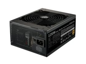 MPE-C501-AFCAG-3US Cooler Master MWE 1250-Watts 100-240V AC  15-7A 47-63Hz 80-Plus Gold Full Modular ATX Power Supply
