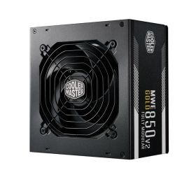 MPE-8501-AFAAG-BR Cooler Master MWE 850-Watts 100-240V AC 12-6A 47-63Hz 80-Plus Gold Full Modular ATX Power Supply