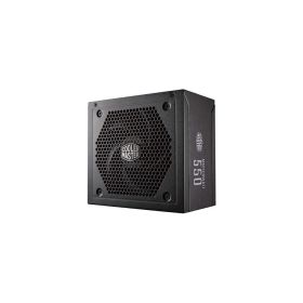 MPX-5501-AMAAB-TF Cooler Master MasterWatt 550-Watts 100-240V AC 8-4A 50-60Hz 80-Plus Bronze Semi Modular ATX Power Supply
