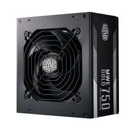MPY-7501-AFAAG-AU Cooler Master MWE 750-Watts 100-240V AC 12-6A 50-60Hz 80-Plus Gold Full Modular ATX Power Supply