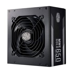 MPY-6501-AFAAG-AU Cooler Master MWE 650-Watts 100-240V AC 12-6A 50-60Hz 80-Plus Gold Full Modular ATX Power Supply