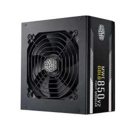 MPE-8501-AFAAG-ST Cooler Master MWE 850-Watts 100-240V AC 12-6A 47-63Hz 80-Plus Gold Full Modular ATX Power Supply