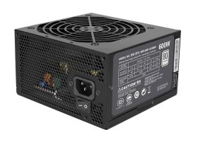 MPX-6001-ACAAW-UK Cooler Master MasterWatt Lite 600-Watts 100-240V AC 4-8A 50-60Hz 80-Plus Standard ATX Power Supply