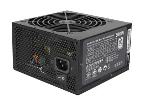 MPX-5001-ACAAW-CN Cooler Master MasterWatt Lite 500-Watts 100-240V AC 8-4A 50-60Hz 80-Plus Standard ATX Power Supply
