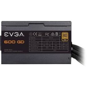 100-GD-0600-V1 EVGA 600 GD Series 600-Watts ATX12V/EPS12V 24-Pin Non-Modular 80 Plus Gold Power Supply