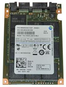 0R075R Dell 64GB MLC SATA 3Gbps uSATA 1.8-inch Internal Solid State Drive (SSD)