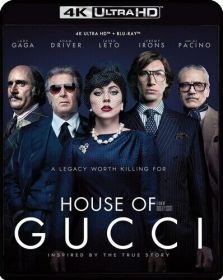 House of Gucci [New 4K UHD Blu-ray] With Blu-Ray, 4K Mastering