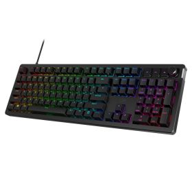 HyperX - Alloy Rise Full-Size Wired Mechanical Linear Switch Gaming Keyboard with