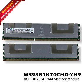 Samsung M393B1K70CHD-YH9 8GB PC3-10600 DDR3-1333MT/s 2RX4 ECC 1.35V Memory