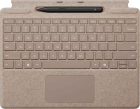 Microsoft - Surface Slim Pen (2nd Edition) and Pro Keyboard for Pro (11th Edition) - Dune