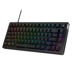 HyperX - Alloy Rise 75 75% Wired Mechanical Linear Switch Gaming Keyboard with