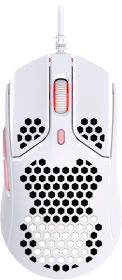 HyperX - Pulsefire Haste Lightweight Wired Optical Gaming Mouse with RGB Lighting - White