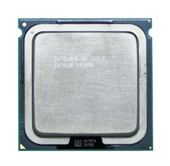XK250 Dell 1.60GHz 1066MHz FSB 8MB L2 Cache Intel Xeon L5310 Quad Core Processor Upgrade for PowerEdge 1950 Server