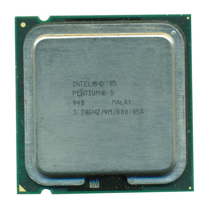 0MJ774 Dell 3.20GHz 800MHz FSB 4MB L2 Cache Intel Pentium D 940 Dual Core Desktop Processor Upgrade