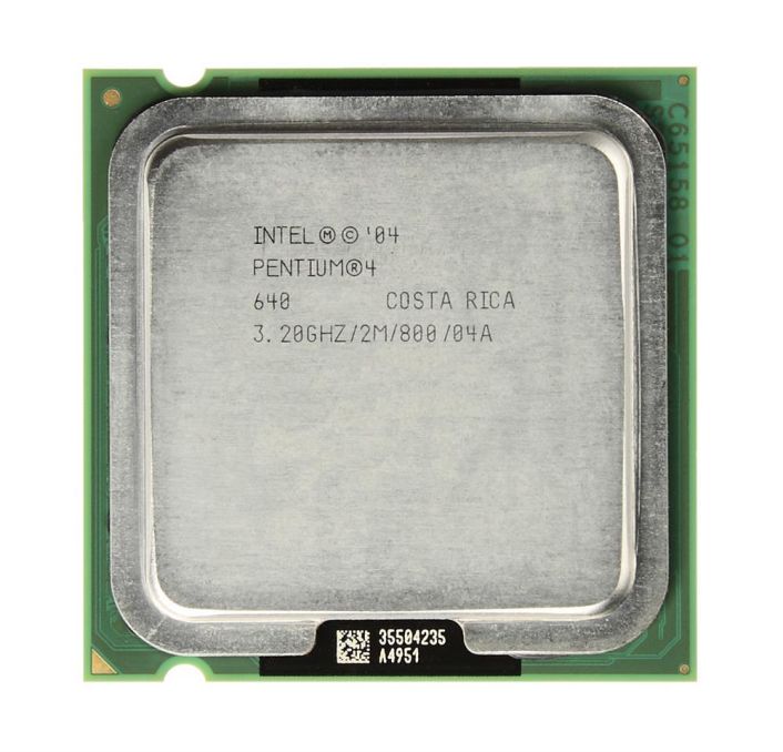 222-0115 Dell 3.20GHz 800MHz FSB 2MB L2 Cache with HT Technology Intel Pentium 4 640 Processor Upgrade