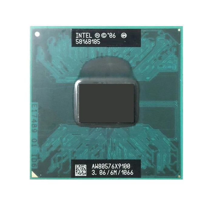 KW968AV HP 3.06GHz 1066MHz FSB 6MB L2 Cache Socket PGA 478 Intel Mobile Core 2 Extreme X9100 Dual-Core Processor Upgrade