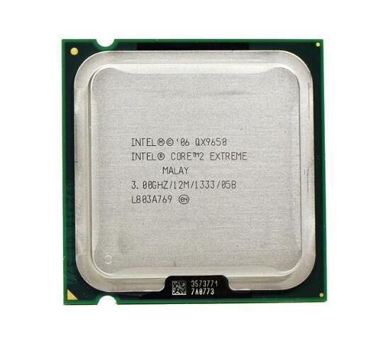 QX9650 Intel Core 2 Extreme Quad-Core 3.00GHz 1333MHz FSB 12MB L2 Cache Processor