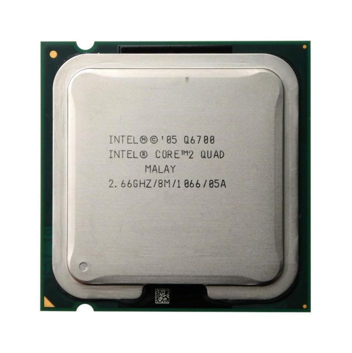 Q6700 Intel Core 2 Quad 2.66GHz 1066MHz FSB 8MB L2 Cache Processor