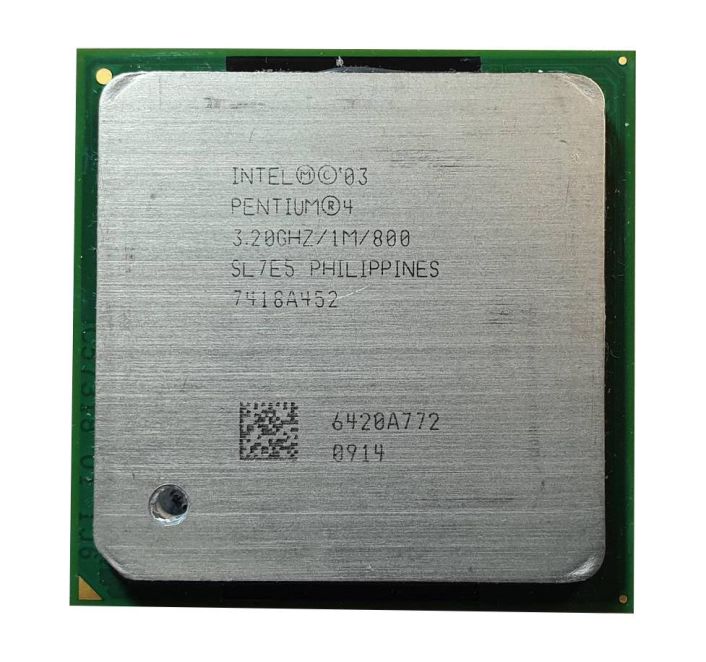 SL7E5 Intel Pentium 4 540 3.20GHz 800MHz FSB 1MB L2 Cache PGA 478 Processor with HT Technology