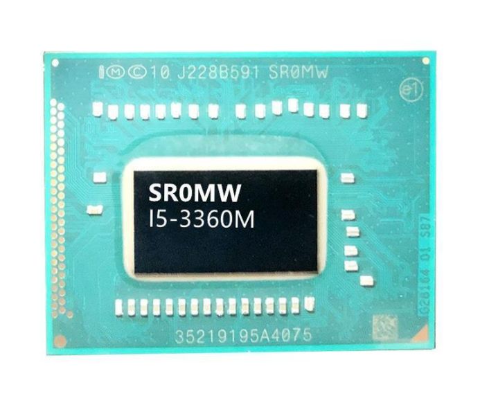 AV8063801031102 Intel Core i5-3360M Dual Core 2.80GHz 5.00GT/s DMI 3MB L3 Cache Socket BGA 1023 Mobile Processor