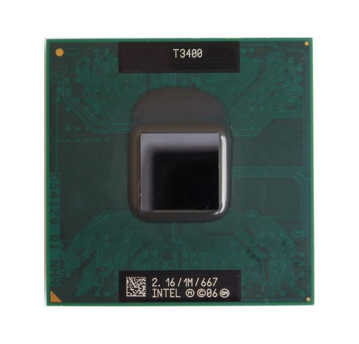 LF80537GF0481M Intel Pentium T3400 Dual Core 2.16GHz 667MHz FSB 1MB L2 Cache Socket PPGA478 Mobile Processor