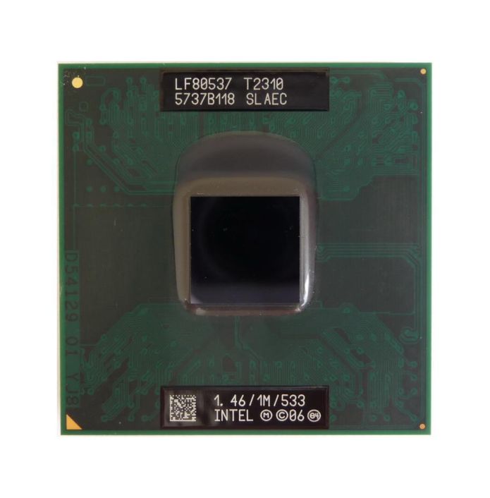 SLAEC Intel Pentium T2310 Dual-Core 1.46GHz 533MHz FSB 1MB L2 Cache Socket PGA 478 Mobile Processor