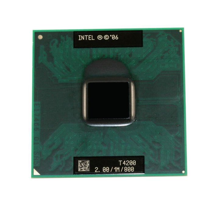 AW80577GG0411MA Intel Pentium T4200 Dual Core 2.00GHz 800MHz FSB 1MB L2 Cache Socket PGA 478 Mobile Processor